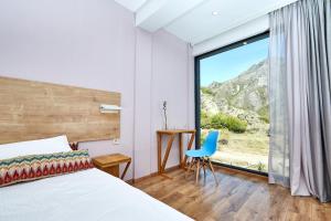 Cama o camas de una habitación en Nika Vacheishvili's guest house