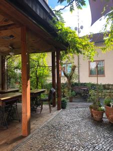 Zahrada ubytování Family Lorenz & Coffee House