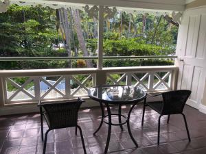 Balkón nebo terasa v ubytování Marigot Beach Club & Dive Resort