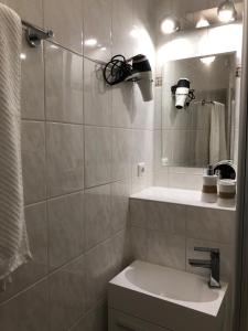 Koupelna v ubytování Residenz Peckmann