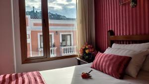 Letto o letti in una camera di Hotel Real Audiencia