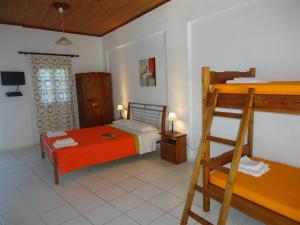 Posteľ alebo postele v izbe v ubytovaní Valentino Villas & Apartments