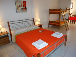 Posteľ alebo postele v izbe v ubytovaní Valentino Villas & Apartments