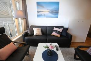 Posezení v ubytování OSLO CITY CENTER 3 BEDROOMS APARTMENT, MANDALLS GATE 12