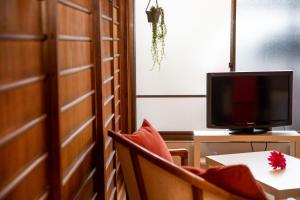 A television and/or entertainment centre at Awaji Seaside Hotel in Ikuho