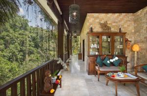 Balkón nebo terasa v ubytování Ayung Resort Ubud