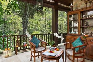 Balkón nebo terasa v ubytování Ayung Resort Ubud