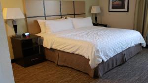 Katil atau katil-katil dalam bilik di Candlewood Suites Woodward, an IHG Hotel