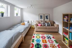 Posteľ alebo postele v izbe v ubytovaní Finest Ski Chalet Leogang by All in One Apartments