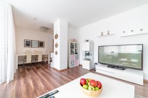 TV a/nebo společenská místnost v ubytování Private Apartment
