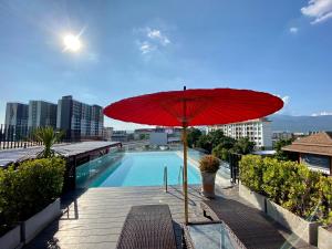 The swimming pool at or close to WE Terminal Hotel