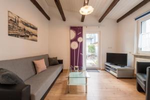 Et opholdsområde på Ferienwohnungen Schmid