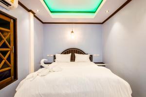 Llit o llits en una habitació de Loft Vintage Chalet resort