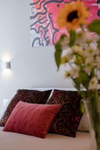 Posteľ alebo postele v izbe v ubytovaní Donna Isa B&B
