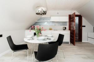 Kuchyňa alebo kuchynka v ubytovaní Apart-Center Zakopiańskie Tarasy SPA