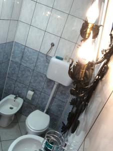 Koupelna v ubytování Al cervo tra i laghi