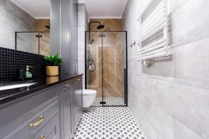 Kúpeľňa v ubytovaní Apartament 53 Długie Ogrody Gdańsk