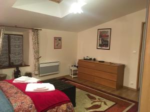 Postel nebo postele na pokoji v ubytování La Maison d'Olives