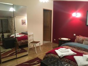 Posezení v ubytování La Maison d'Olives