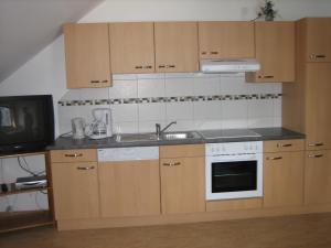 Kuchyňa alebo kuchynka v ubytovaní Ferienwohnung Seifterhof