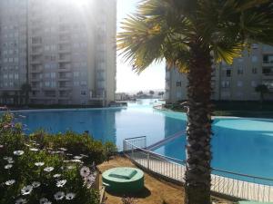 Bazén v ubytování Departamento Laguna Vista nebo v jeho okolí