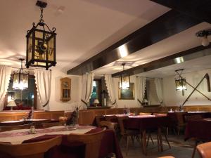 Restaurace v ubytování Gasthof Adler