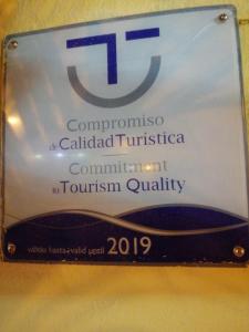 Certifikát, ocenenie alebo iný dokument vystavený v ubytovaní La Piedra Viva Agüimes , Siete hermanos