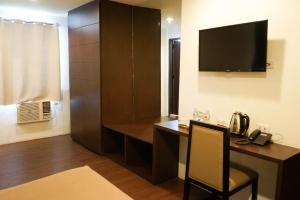 TV o dispositivi per l'intrattenimento presso Tacloban Plaza Hotel