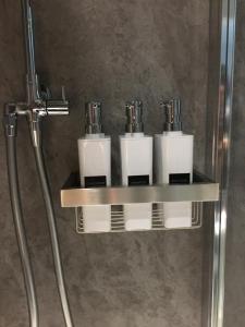 Vannituba majutusasutuses Hotel 草石庵
