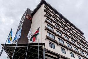 Das Gebäude in dem sich das Hotel befindet