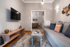 A television and/or entertainment centre at Absolute Athens X