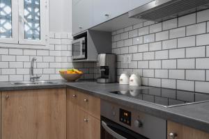 A kitchen or kitchenette at Absolute Athens X