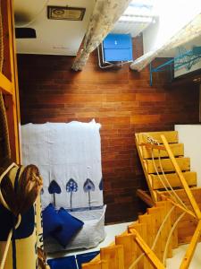 Uma área de estar em B&B PompeiLog