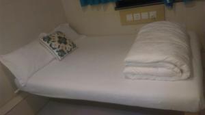 Un pat sau paturi într-o cameră la New hoover hostel