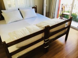 Postel nebo postele na pokoji v ubytování Kalkedon Hostel