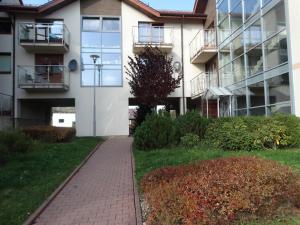 Budynek, w którym mieści się apartament
