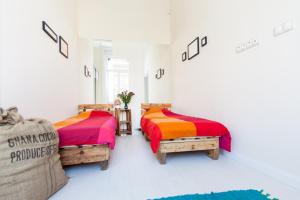 Posteľ alebo postele v izbe v ubytovaní Jozsef63 Apartment