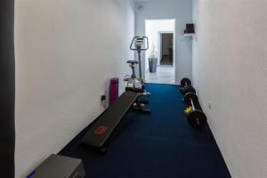 Fitness centrum a/nebo fitness zařízení v ubytování LOVRO