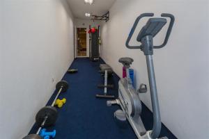 Fitness centrum a/nebo fitness zařízení v ubytování LOVRO