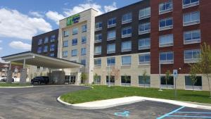 a rendering of the front of a hotel at Holiday Inn Express & Suites Toledo West, an IHG Hotel in Toledo