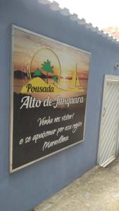 Certifikát, hodnocení, plakát nebo jiný dokument vystavený v ubytování Pousada Alto de Junqueira