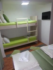 Voodi või voodid majutusasutuse The Bulevard Hotel toas