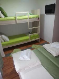 Voodi või voodid majutusasutuse The Bulevard Hotel toas