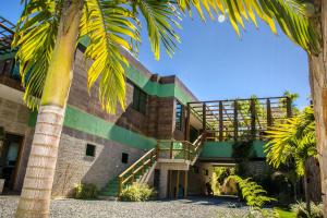 O edifício em que a pousada se localiza