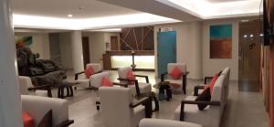 Posezení v ubytování PrideInn Plaza Nairobi Airport