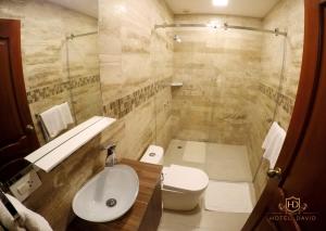 حمام في Hotel David