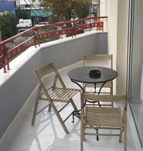 Balkón nebo terasa v ubytování central luxury apartment