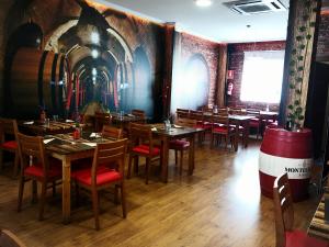 Posezení v ubytování Hotel Alfageme