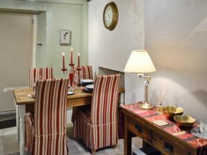 A restaurant or other place to eat at Brig Of Tig Cottage 