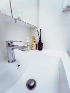 Kupaonica u objektu Lush & Co Auckland Bed & Breakfast